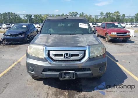 2010 Honda Pilot Lx from USA, damaged, VIN 5FNYF3H28AB012070